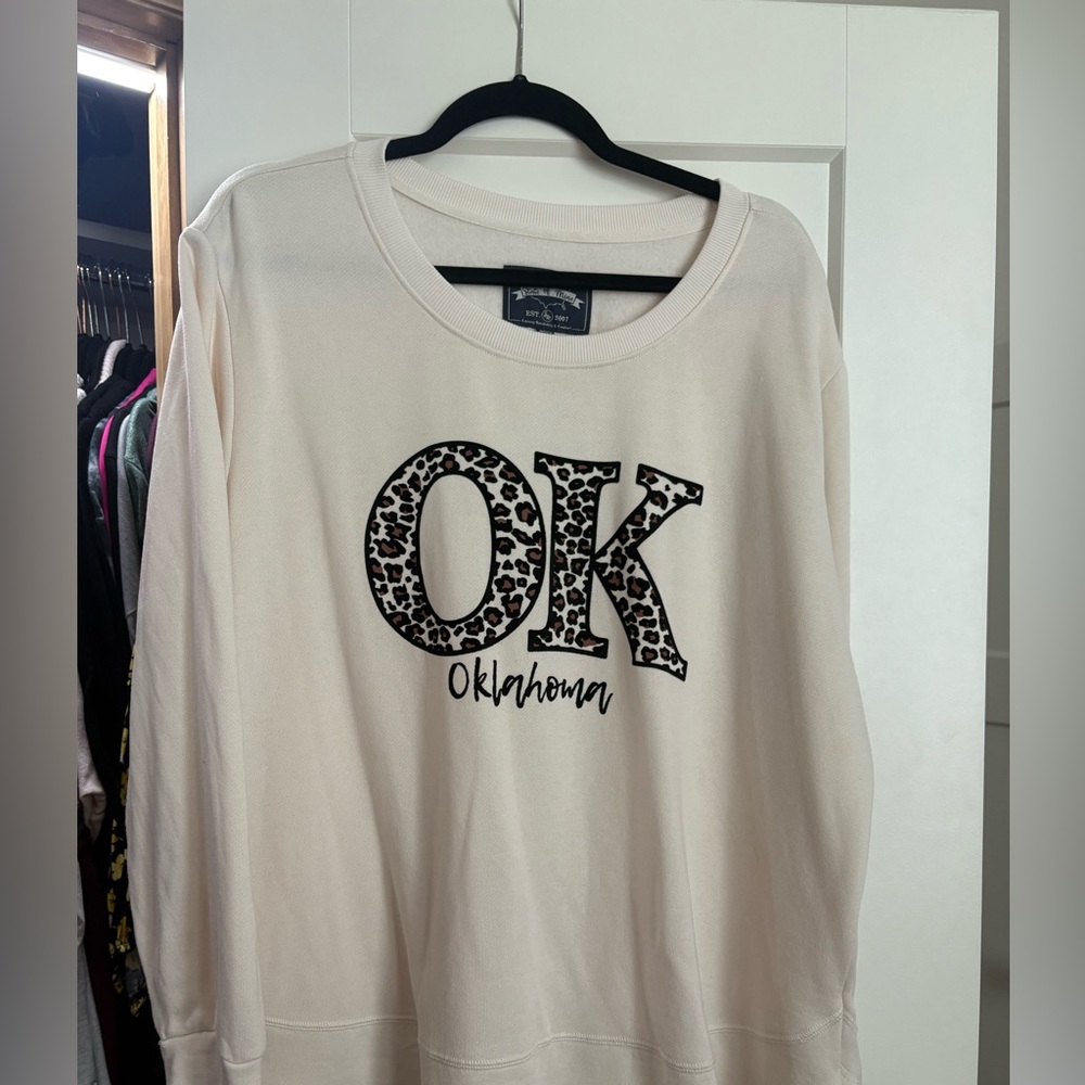State of Mind Cream Sweatshirt XXL